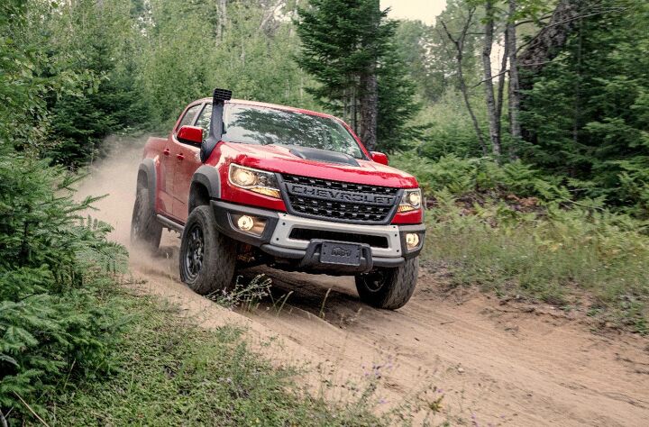 snorkel measuring contest chevrolets colorado zr2 bison comes gunning for the toyota
