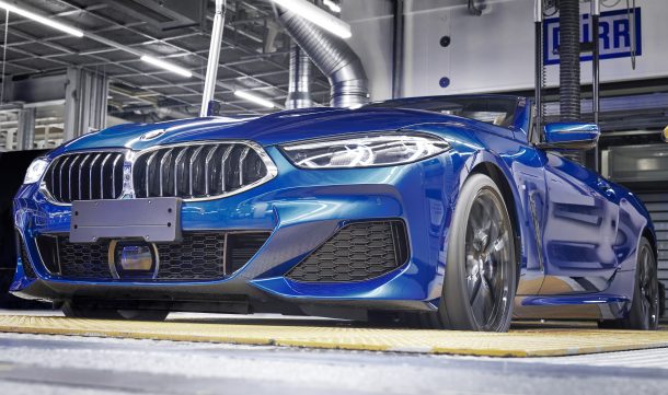 trust fund touring bmw starts production of 8 series convertible