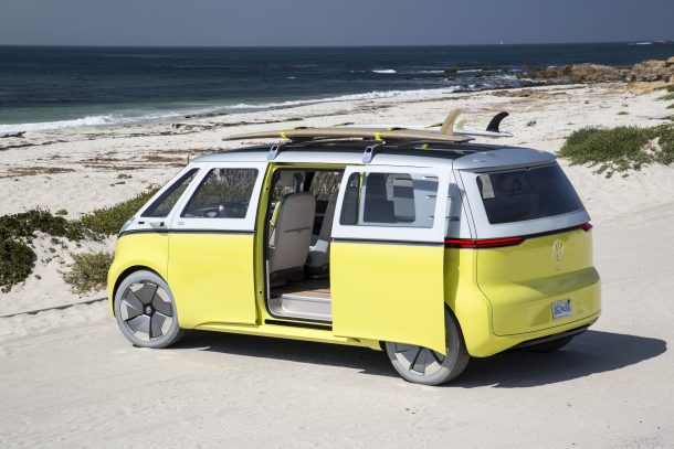 electric utility volkswagen previews the i d buzz cargo