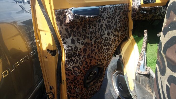 junkyard find 1986 dodge b250 leopard van