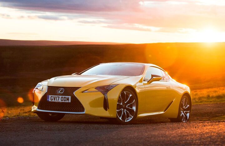 Green With Envy: Lexus Giving Other Continents Far More Colorful LC 500s