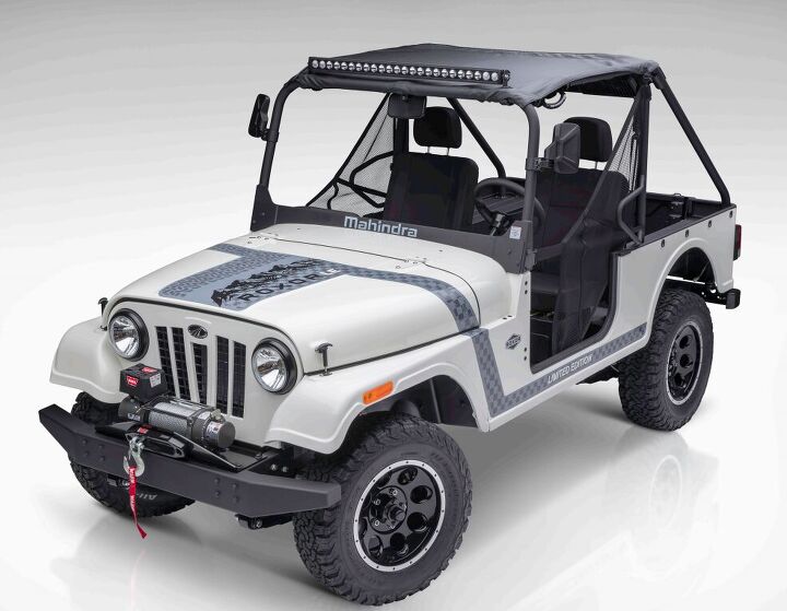 Fiat Chrysler's Not Happy With Mahindra's Jeep Lookalike ATV