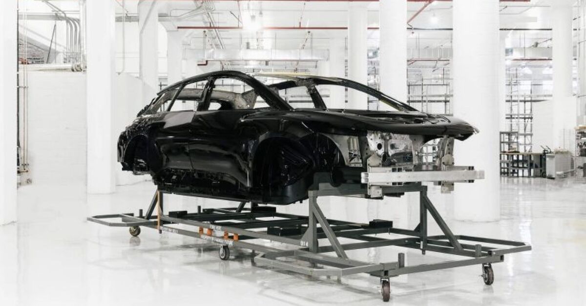 Faraday Future Shows First Body in White FF 91, Claims Deliveries Begin ...