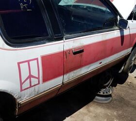 junkyard find customized 363 033 mile 1986 oldsmobile calais