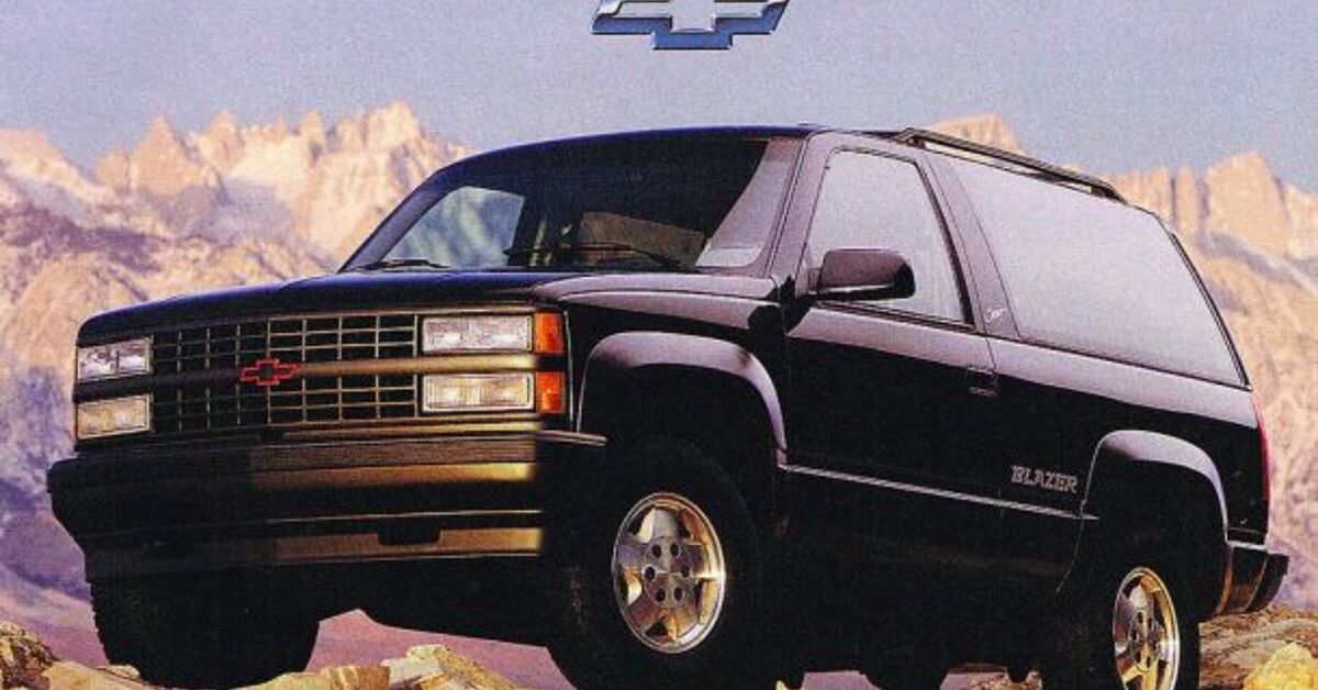  As de Base: 1994 Chevrolet Blazer |  La verdad sobre los autos