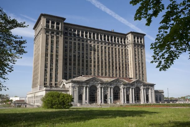 blue light district ford buys michigan central station will announce plan on june