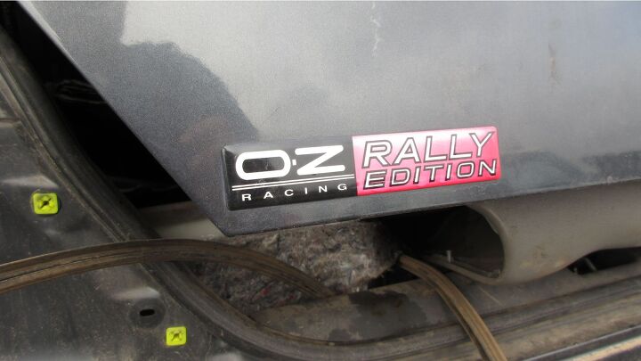 junkyard find 2002 mitsubishi lancer oz rally edition