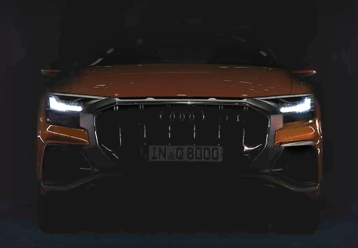 Audi Finally Shows Q8's Face in Laughably Awful Miniseries