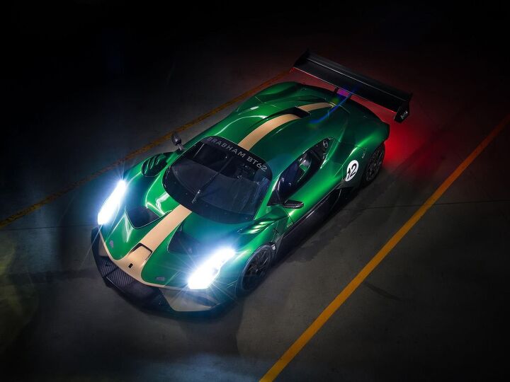 brabham bt62 simultaneously showcases racing brand s past and future