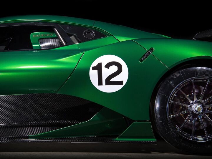 brabham bt62 simultaneously showcases racing brand s past and future