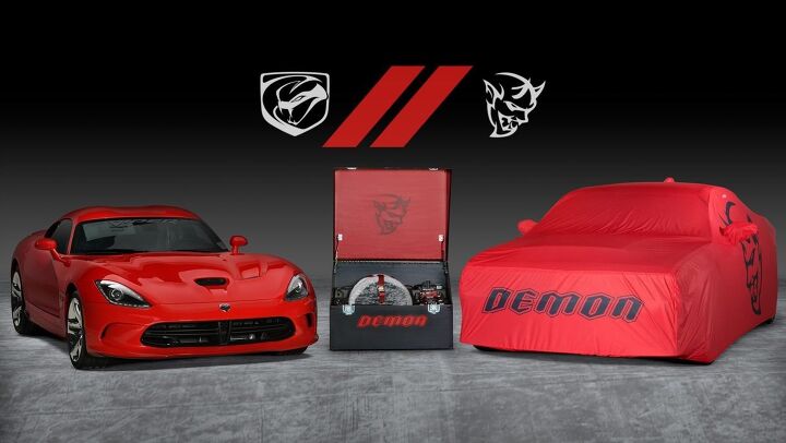 dodge offers the ultimate two for one deal with demon viper auction