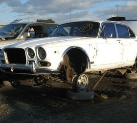 Junkyard Find: Small Block Chevy-swapped 1969 Jaguar XJ6