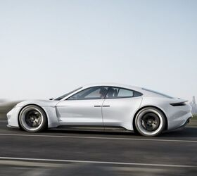 production porsche mission e priced around 85 000 in 2019 80 percent charge takes