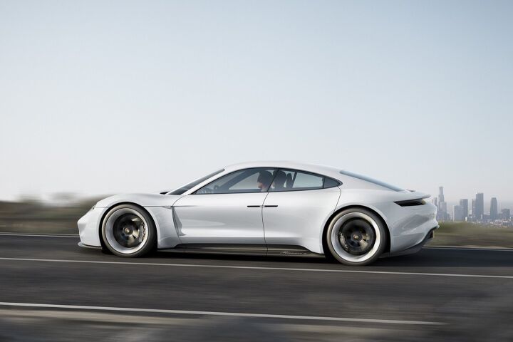 after the mission e porsche to develop an electric supercar platform for sharing