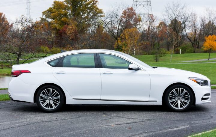 2018 genesis g80 awd review benchmarking the big boys on a budget