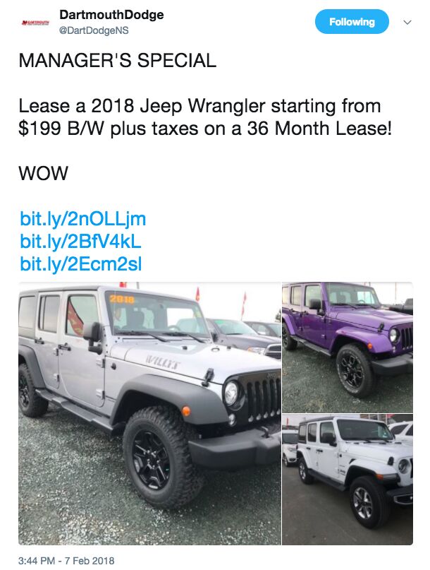 The Games We Play: Advertising Chicanery Begins on '2018 Jeep Wrangler'