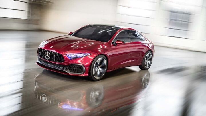 mercedes benz says a class sedan is bound for the united states