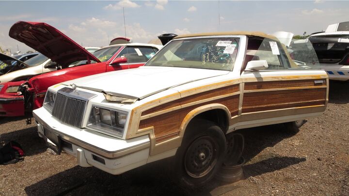 Junkyard Find: 1985 Chrysler LeBaron Woody Convertible