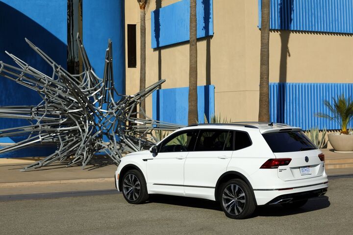 volkswagen tosses out an r line tiguan as it waits for more crossovers
