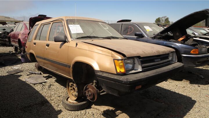 junkyard find 1986 toyota tercel station wagon