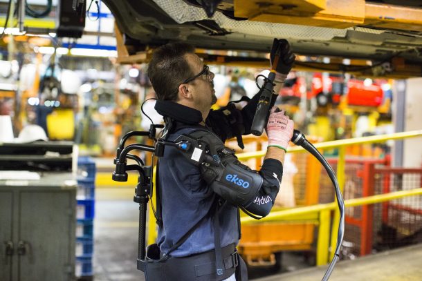 Ford Channels Its Inner Tony Stark, Deploys Exoskeleton