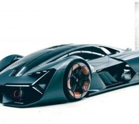 Lamborghini Shows Absolutely Stunning Electric Hypercar Concept