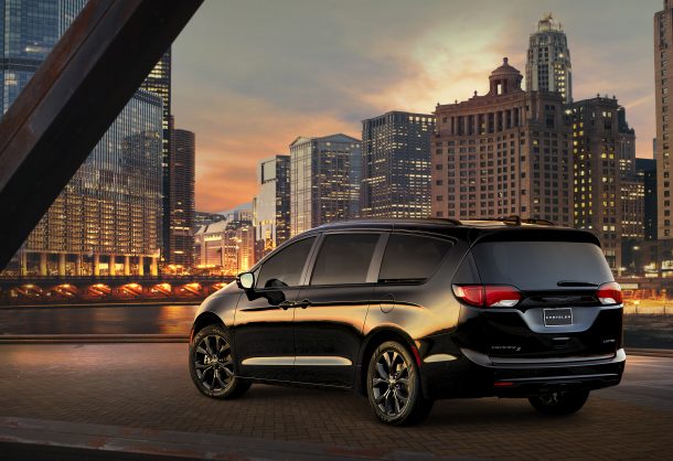 the murdered out chrysler pacifica of your dreams is just a dealer away