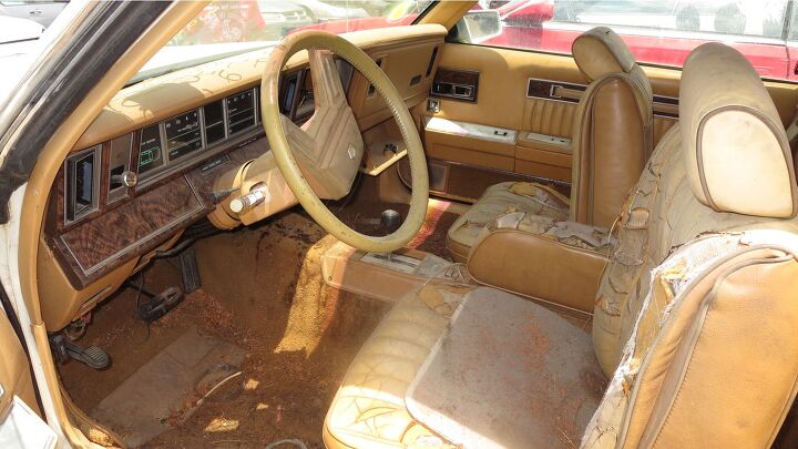 junkyard find 1985 chrysler lebaron woody convertible