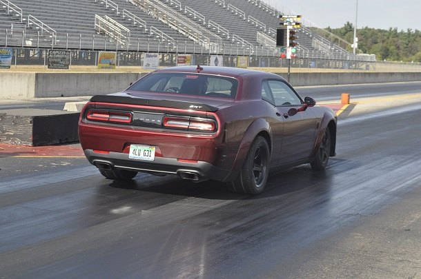 draggin in the dodge demon one hell of a good time