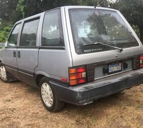 rare rides the 1986 nissan stanza is a van and wagon for the prairie