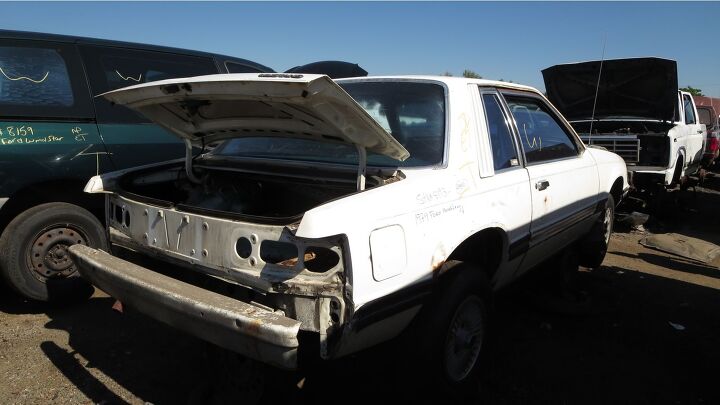 junkyard find 1979 ford mustang coupe