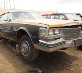 junkyard find 1983 cadillac bustleback seville