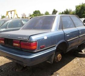 junkyard find 1991 toyota camry dx with v6 engine and five speed manual transmission