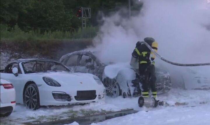 Porsche Dealership Arson Enacts Sick Burn on Globalists, Maybe