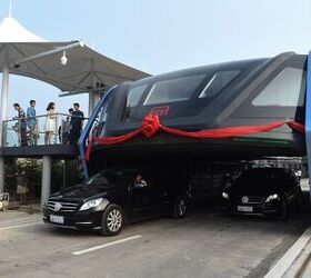 China's Idiotic Elevated Bus Concept Turned Out to Be a Scam