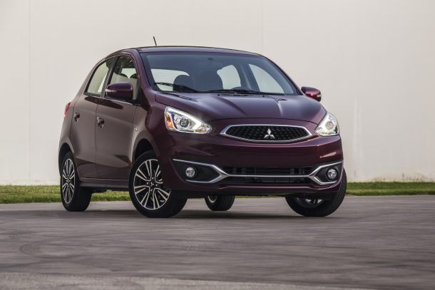 the best all around performance car available is the mitsubishi mirage apparently