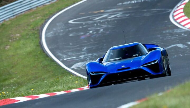 the fastest road car ever to lap the nrburgring is currently the all electric nio ep9