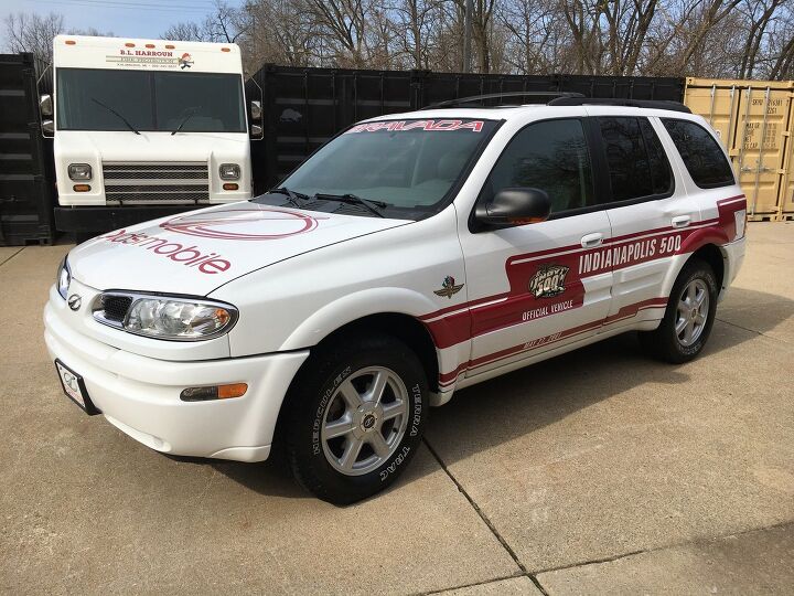 rare rides this racy oldsmobile bravada kept pace at indy 500