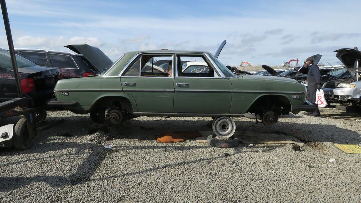 junkyard find 1975 mercedes benz 240d