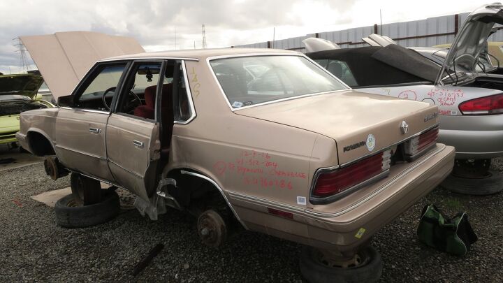 junkyard find 1987 plymouth caravelle turbo se sedan