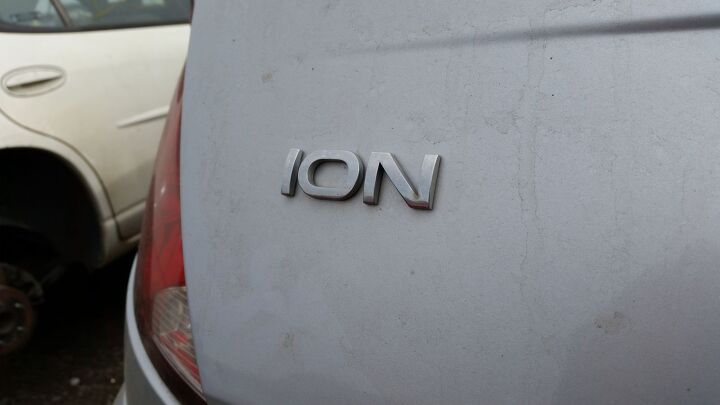 junkyard find 2004 saturn ion sedan with manual transmission