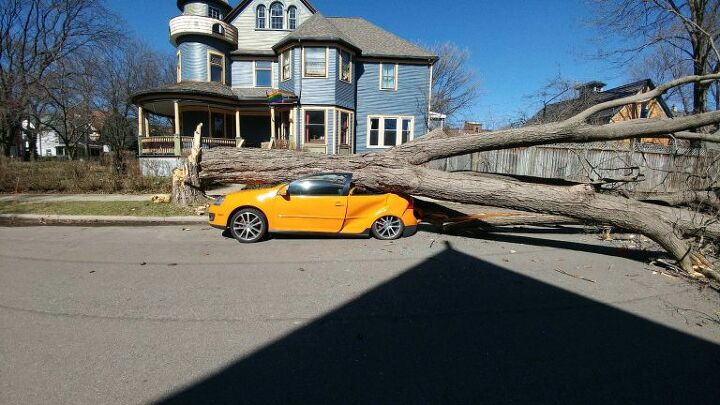 orange crushed farenheit edition gti gets ented as windstorm sweeps midwest