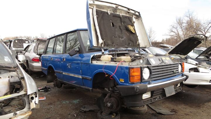 junkyard find 1990 range rover classic
