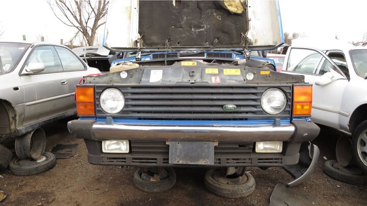 junkyard find 1990 range rover classic