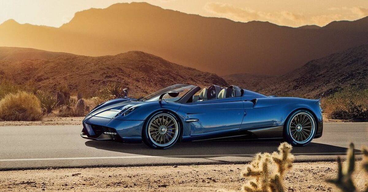 Everything About the Pagani Huayra Roadster is Beyond Extravagant