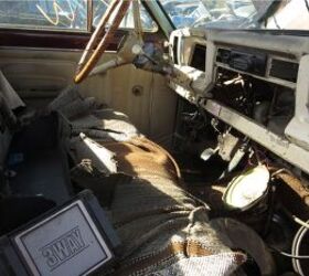 junkyard find 1972 jeep j 4000 used up snowplow edition