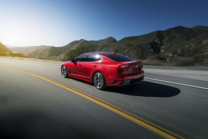 naias 2017 2018 kia stinger revealed in detroit don t call it a four door coupe
