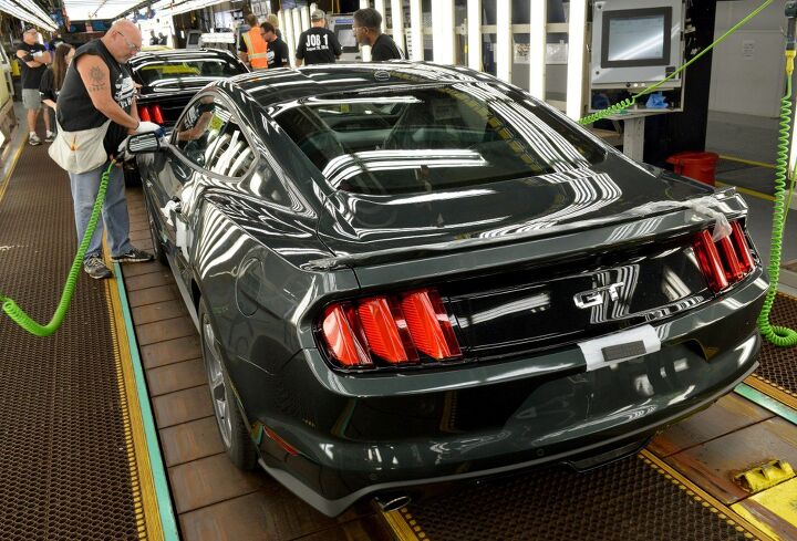 ford temporarily shuts down mustang production to decrease inventory before winter