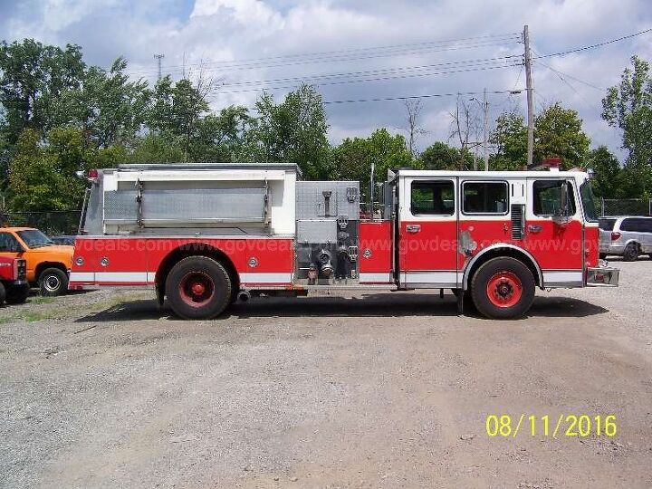 this 1991 spartan fire pumper will make your pre school fireman career dreams come