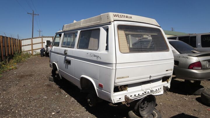 junkyard find 1982 volkswagen vanagon westfalia
